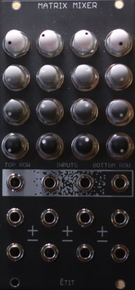 Eurorack Module ETIT Matrix Mixer from Other/unknown