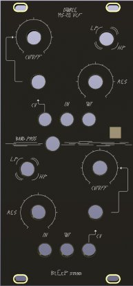 Eurorack Module BleepSound Double MS20-VCF from Other/unknown