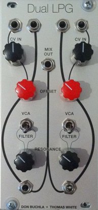 Eurorack Module Thomas White Dual Resonant Lopass Gate from Other/unknown