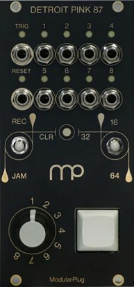 Eurorack Module Detroit Pink 87 from ModularPlug