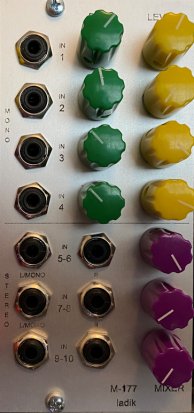 Eurorack Module M-177 Mixer Input Expander from Ladik