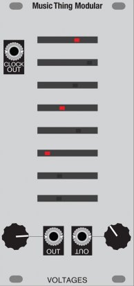 Eurorack Module Voltages from Music Thing Modular