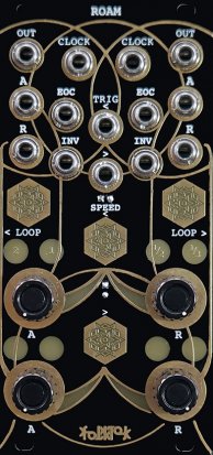 Eurorack Module Roam (Gold) from Folktek