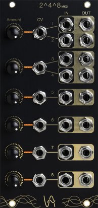 Eurorack Module 2^4^8 VCA MK2 from VoicAs