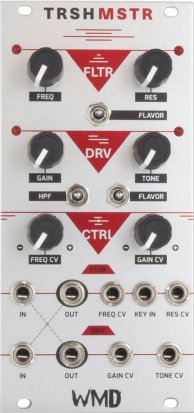 Eurorack Module TRSHMSTR (white) from WMD