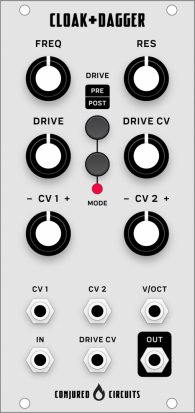 Eurorack Module Cloak & Dagger from Conjured Circuits