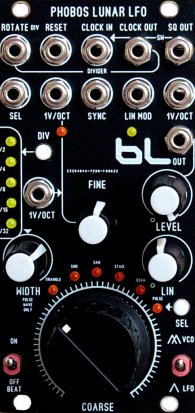 Eurorack Module BLM Phobos Lunar LFO v2.0 from Blue Lantern Modules