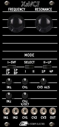 Eurorack Module XaVCF from G-Storm Electro