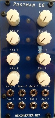 Eurorack Module The Postman - Minimal DIY Edition from Hexinverter Électronique