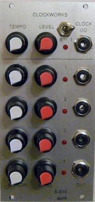 Eurorack Module S-010 Clockworks from Ladik