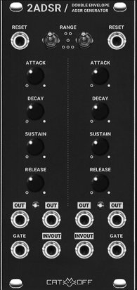 Eurorack Module 2ADSR from Catoff