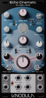 Eurorack Module Echo Cinematic from Knobula