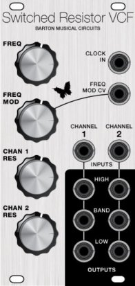 Eurorack Module BMC34 Switched Resistor VCF from Barton Musical Circuits