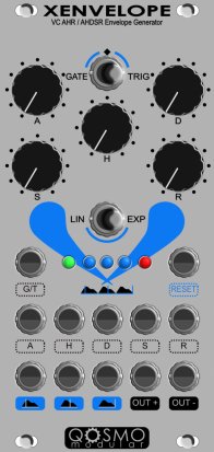 Eurorack Module XEnvelope from Qosmo Modular