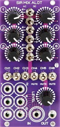 Eurorack Module SIR MIX ALOT MODULE from Blue Lantern Modules