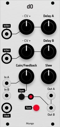 Eurorack Module d0 from Mungo Enterprises