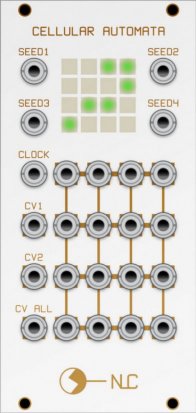 Eurorack Module Cellular Automata from Nonlinearcircuits