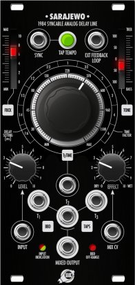 Eurorack Module Sarajewo (black panel) from Xaoc Devices