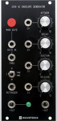 Eurorack Module 3310 VC Envelope Generator (VCEG) Classic Edition from Wavefonix