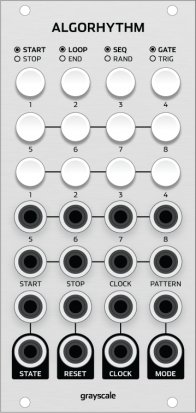 Eurorack Module Algorhythm from Grayscale