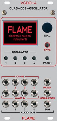 Eurorack Module VCDO-4 from Flame