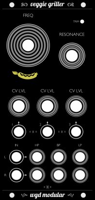 Eurorack Module veggie griller from WGD Modular