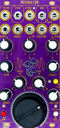 Eurorack Module Purple Rings from Blue Lantern Modules