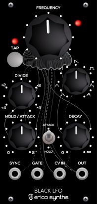 Eurorack Module Black LFO from Erica Synths