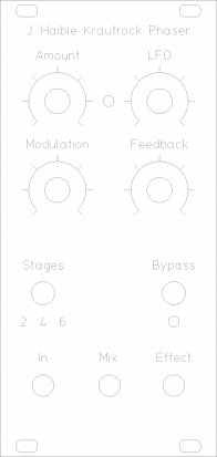 Eurorack Module J. Haible Krautrock Phaser from Other/unknown