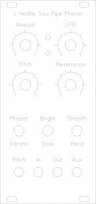 Eurorack Module J. Haible Tau Pipe Phaser from Other/unknown