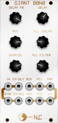 Eurorack Module Giant B0n0 from Nonlinearcircuits