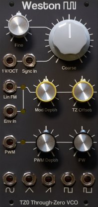 Eurorack Module TZ0 Thru-Zero VCO from Weston Precision Audio