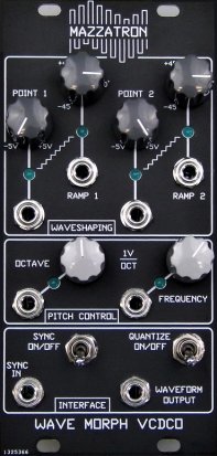 Eurorack Module WAVE MORPH VCDCO from Mazzatron