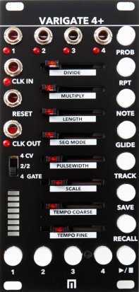 Eurorack Module Varigate 4+ (Black) from Malekko Heavy Industry