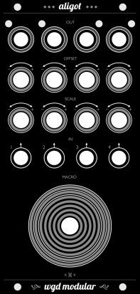 Eurorack Module aligot from WGD Modular