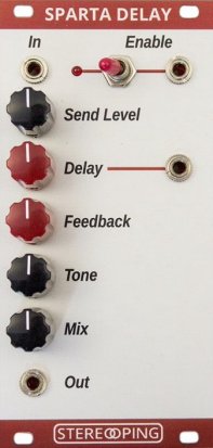 Eurorack Module Sparta Delay HQ from Stereoping