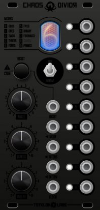 Eurorack Module CHAOS DIVIDER HV - Sacrament Edition from Tsyklon Labs