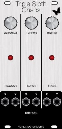 Eurorack Module Triple Sloth Chaos from Nonlinearcircuits
