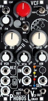 Eurorack Module Phobos Lunar VCF from Blue Lantern Modules