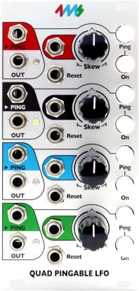 Eurorack Module Quad Pingable LFO from 4ms Company