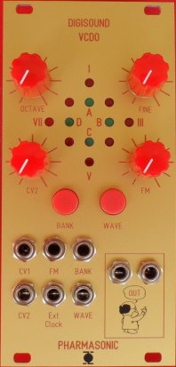 Eurorack Module Digisound VCDO Reissue from Pharmasonic