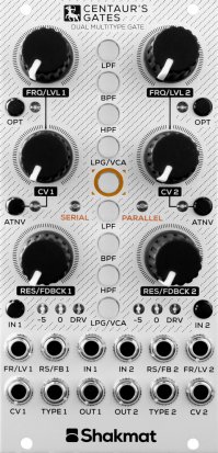 Eurorack Module Centaur's Gates from Shakmat