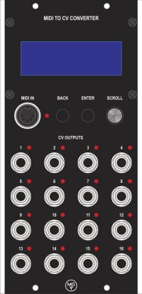 MU Module MIDI-CV INTERFACE from MegaOhm