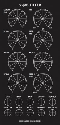 MU Module 24dB Filter from Rob Hordijk