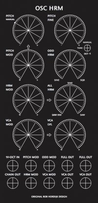 MU Module Osc Hrm from Rob Hordijk