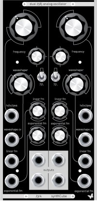 MU Module 258j dual oscillator from Caleb Condit