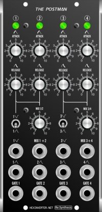 MU Module Hexinverter Postman EG from Resynthesis