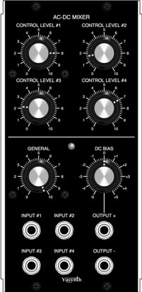 MU Module AC-DC Mixer from YuSynth