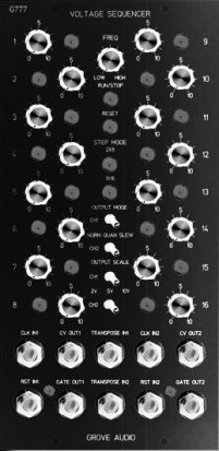 MU Module G777 (mock-up panel) from Grove Audio