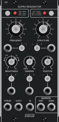 MU Module Supra Resonator (old version: digital voltage via +5) from Free State FX